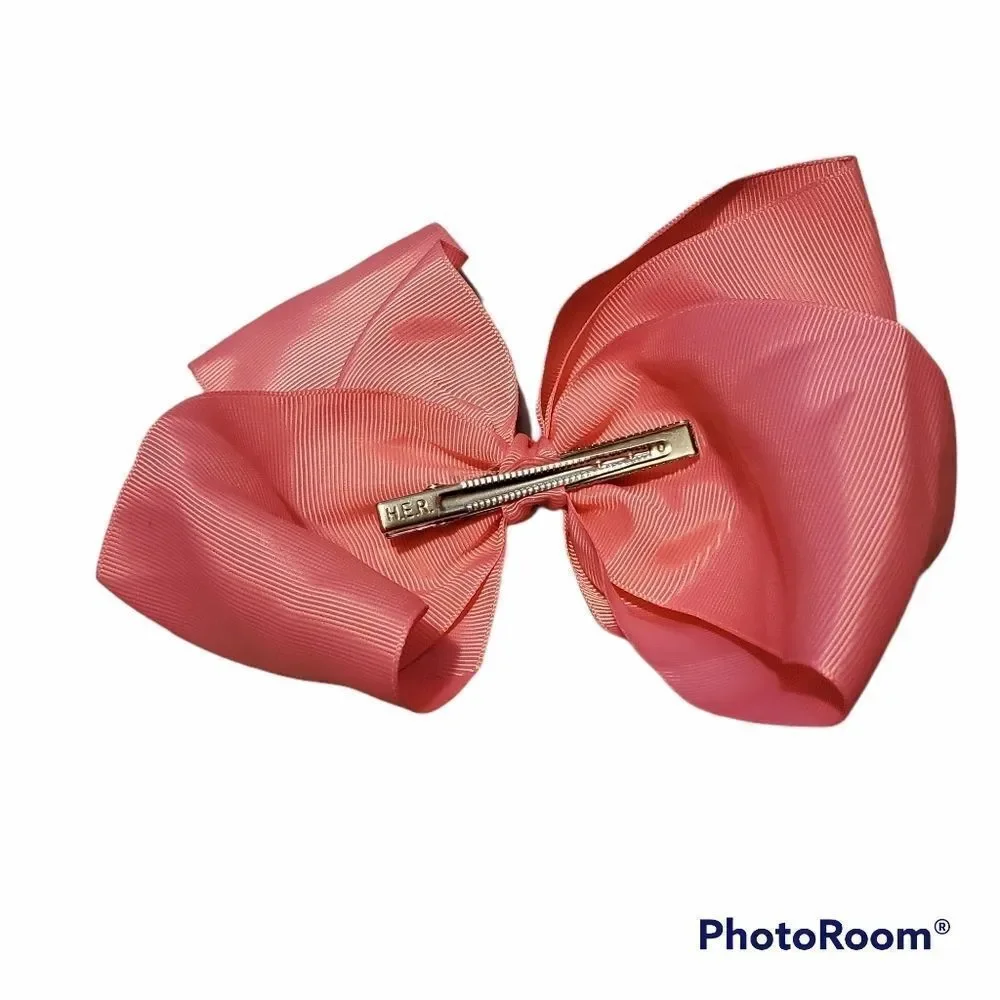 Girls Bubblegum Pink Hair Bow